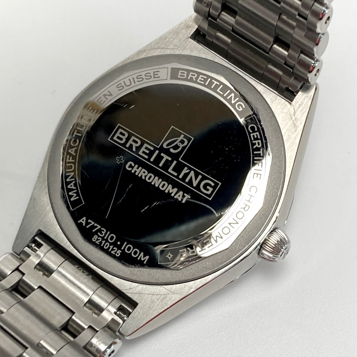 Breitling A77310 Silver Case Size 32Mm Ladies Used Watch #23111