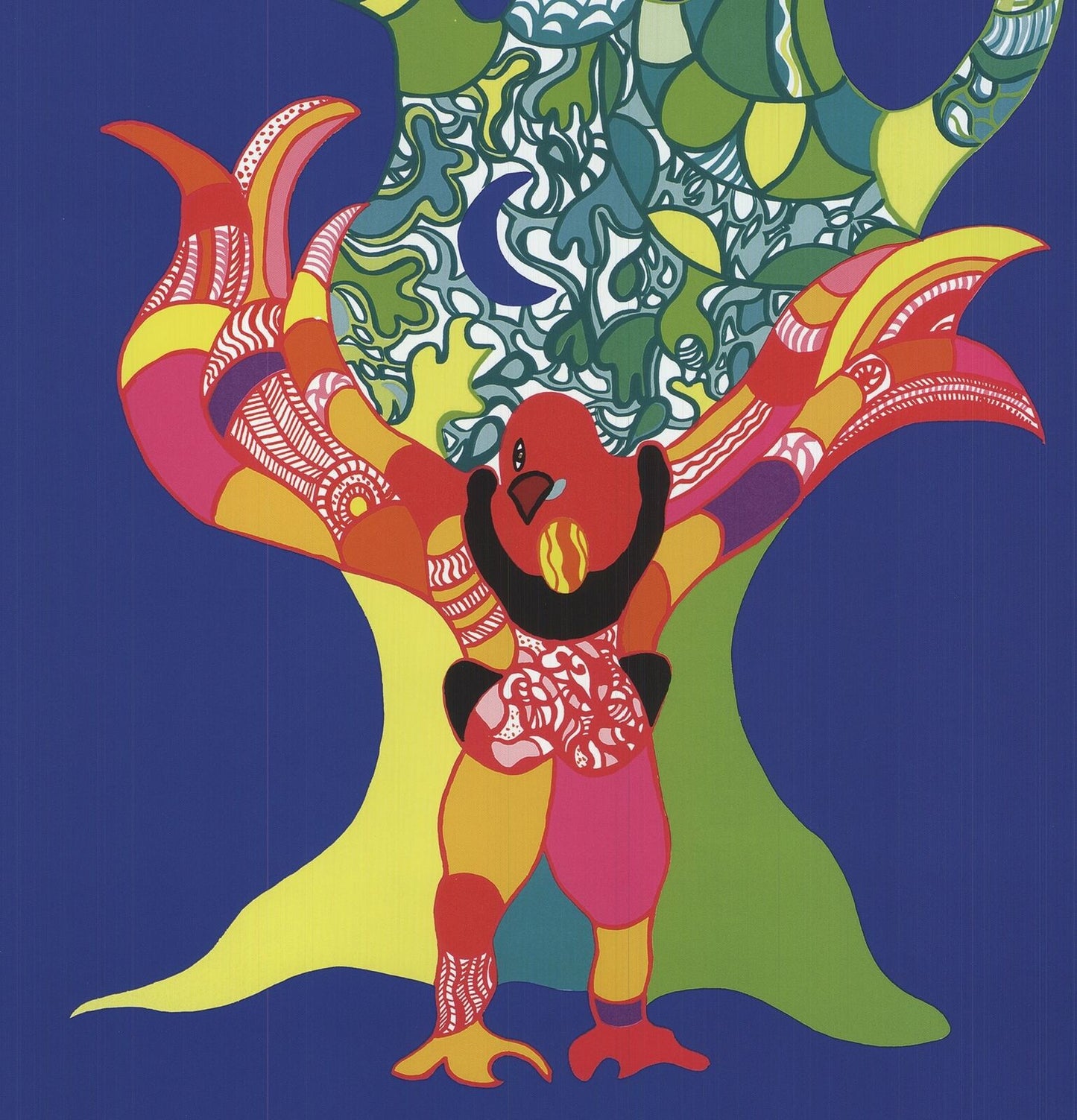 Niki De Saint Phalle L'Oiseau Amoureux " Offset Lithograph