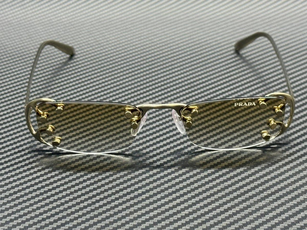 PRADA PR C57S 29H30V Pallido Nouveau Light Brown Gradient Men's 52 mm Sunglasses