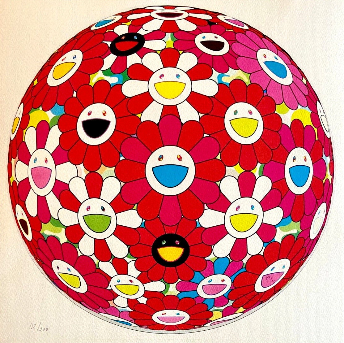 Takashimurakami Lithograph Coa Numbered Pencil