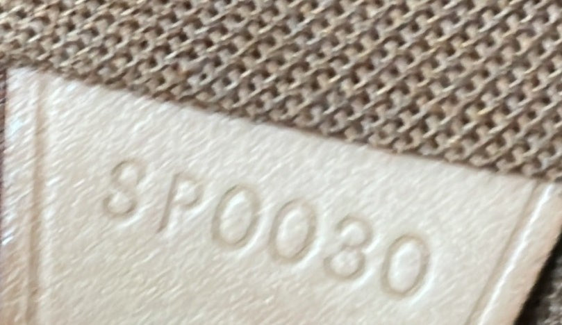 Louis Vuitton Vintage Montsouris Backpack Monogram Canvas Mm