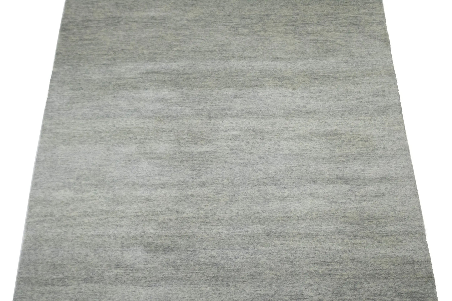 5X8 Ft Hand-Tufted Modern Rug Solid Gray
