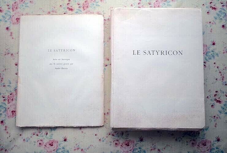 Le Satyricon Illustrated By Andre Derain 1951
