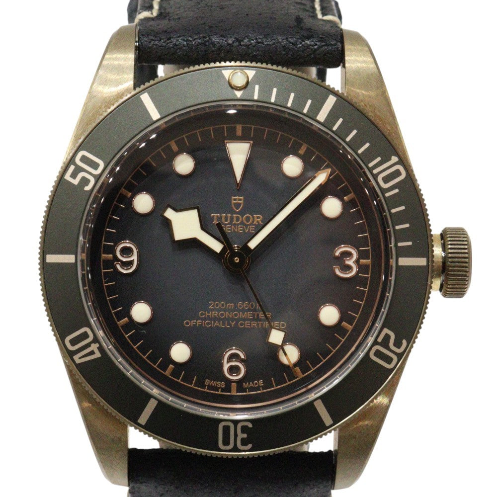 Tudor Black Bay Bronze M79250Ba-0001 Black Men'S Used Watch #61023