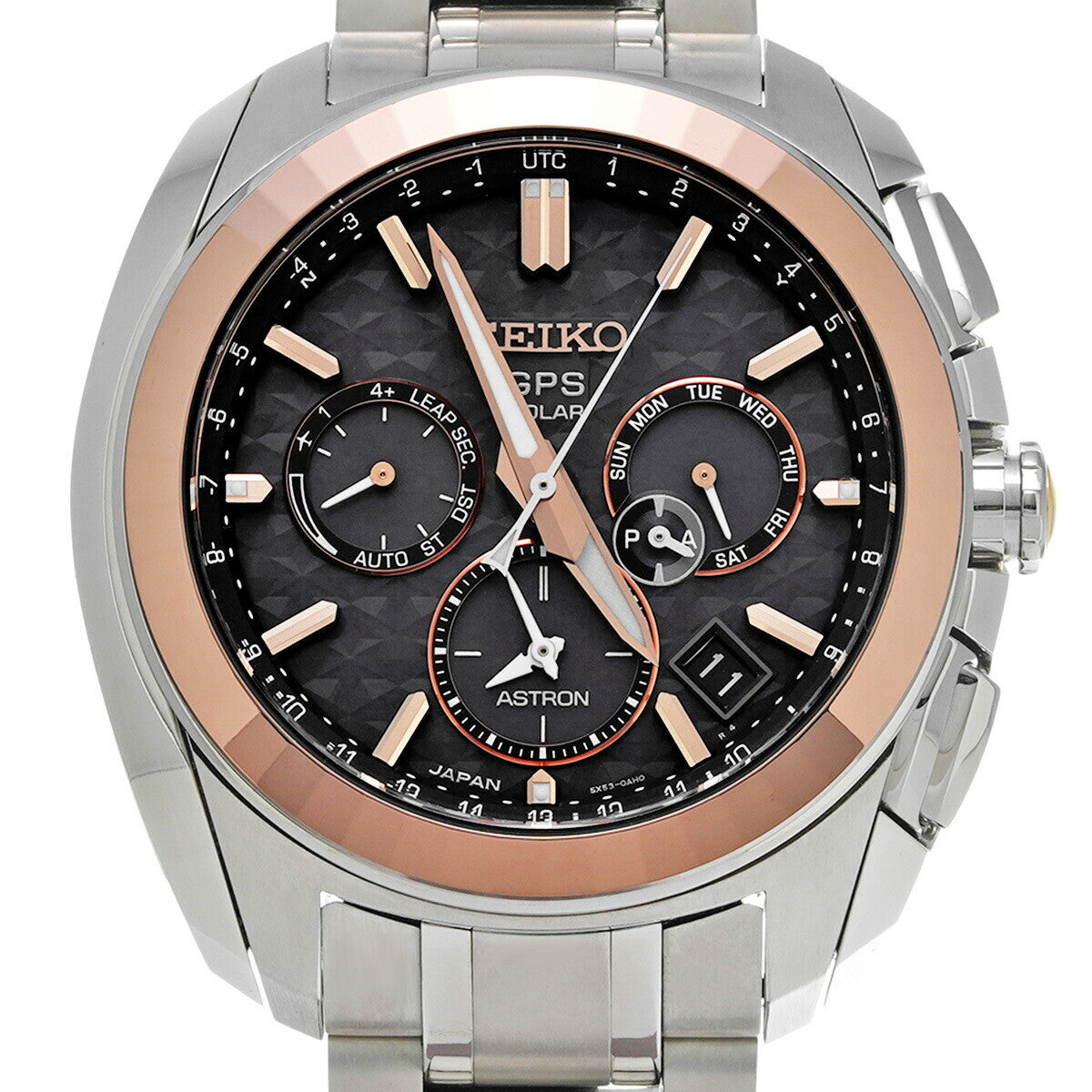 Seiko Astron Sbxc035 Black Case: 47.247.2Mm Men'S Used Watch #11018