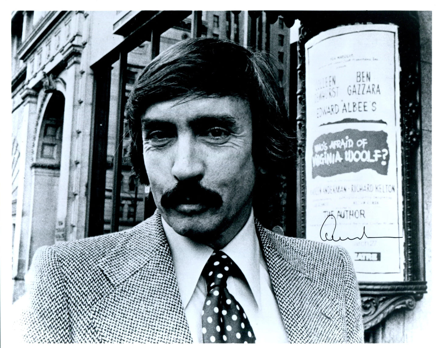 Edward Albee Autographed 8X10 Photo