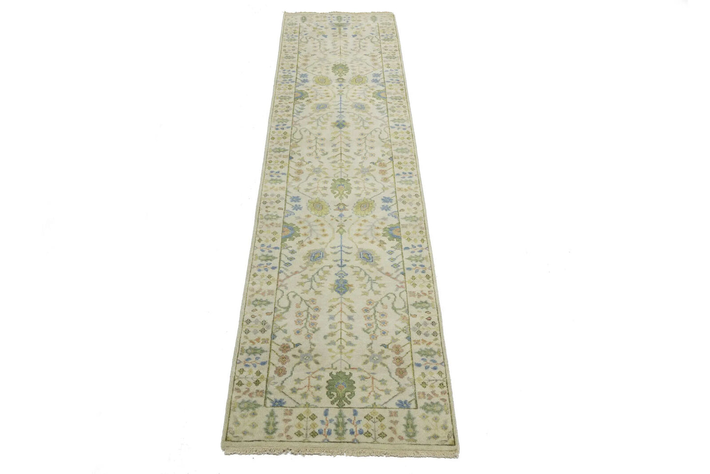 Handmade Chobi Oriental Runner Rug 2'6X10 ft
