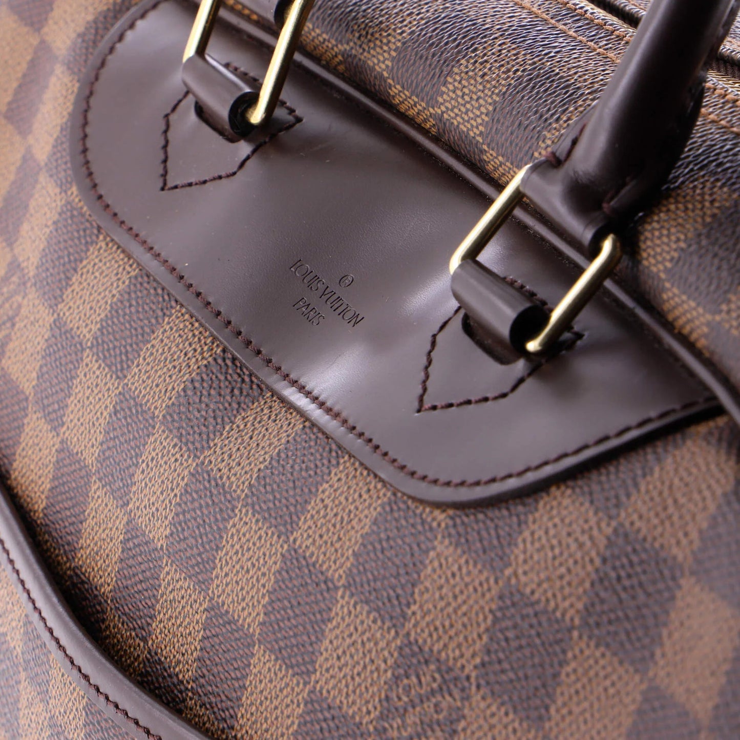 Louis Vuitton Deauville Handbag Damier