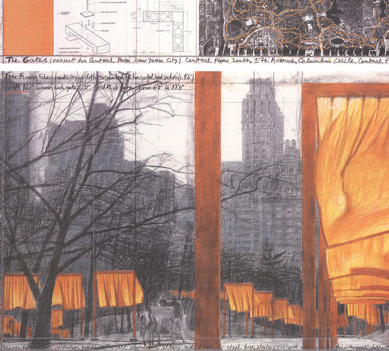 Javacheff Christo The Gates, The Official Poster