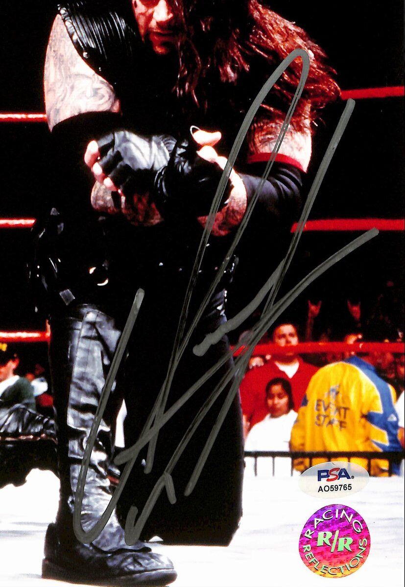 Undertaker Signed/Autographed 8X10 Photo Pro