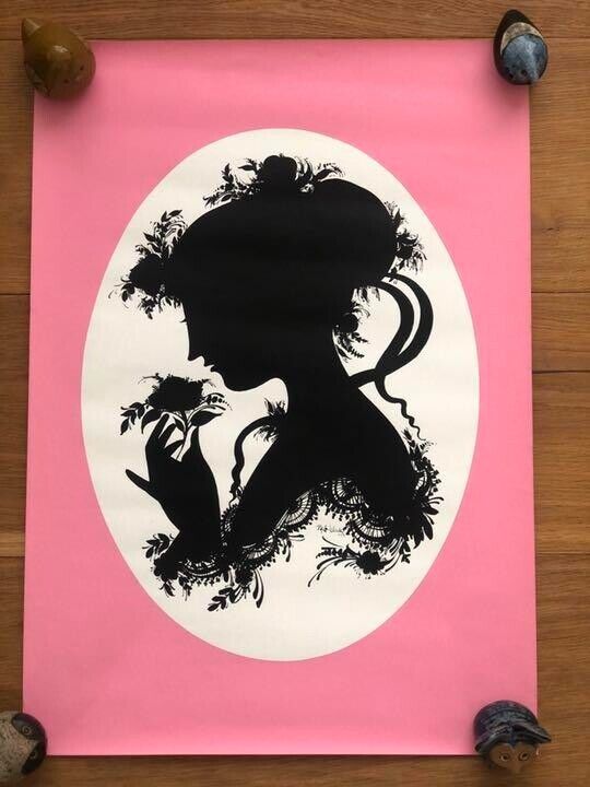Bjorn Wiinblad Original Art Poster Signed Sheet