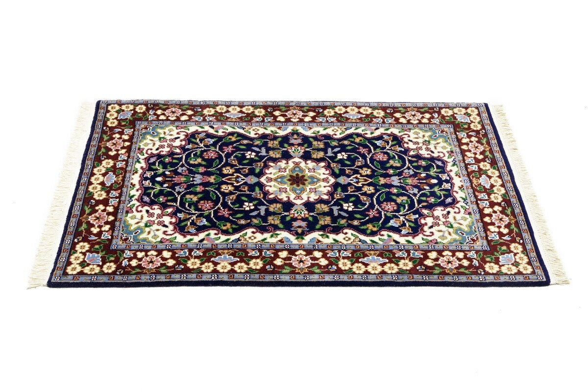 Hand-Knottted Kirman Oriental Rug 3X4 Ft Classic