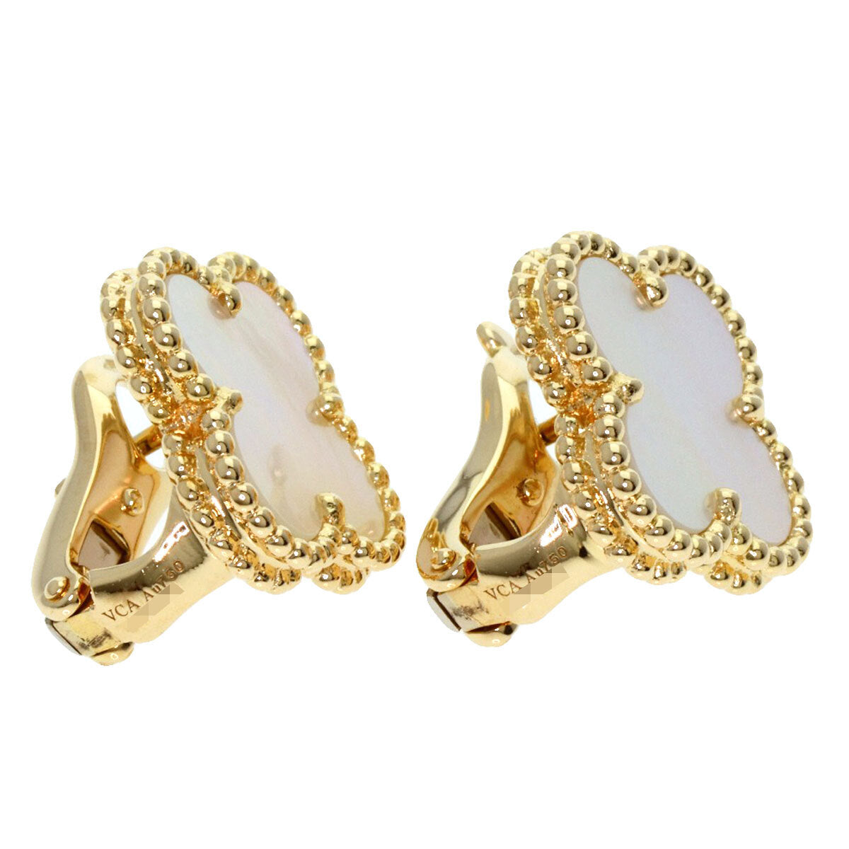 Van Cleef & Arpels Earring Vintage Alhambra K18