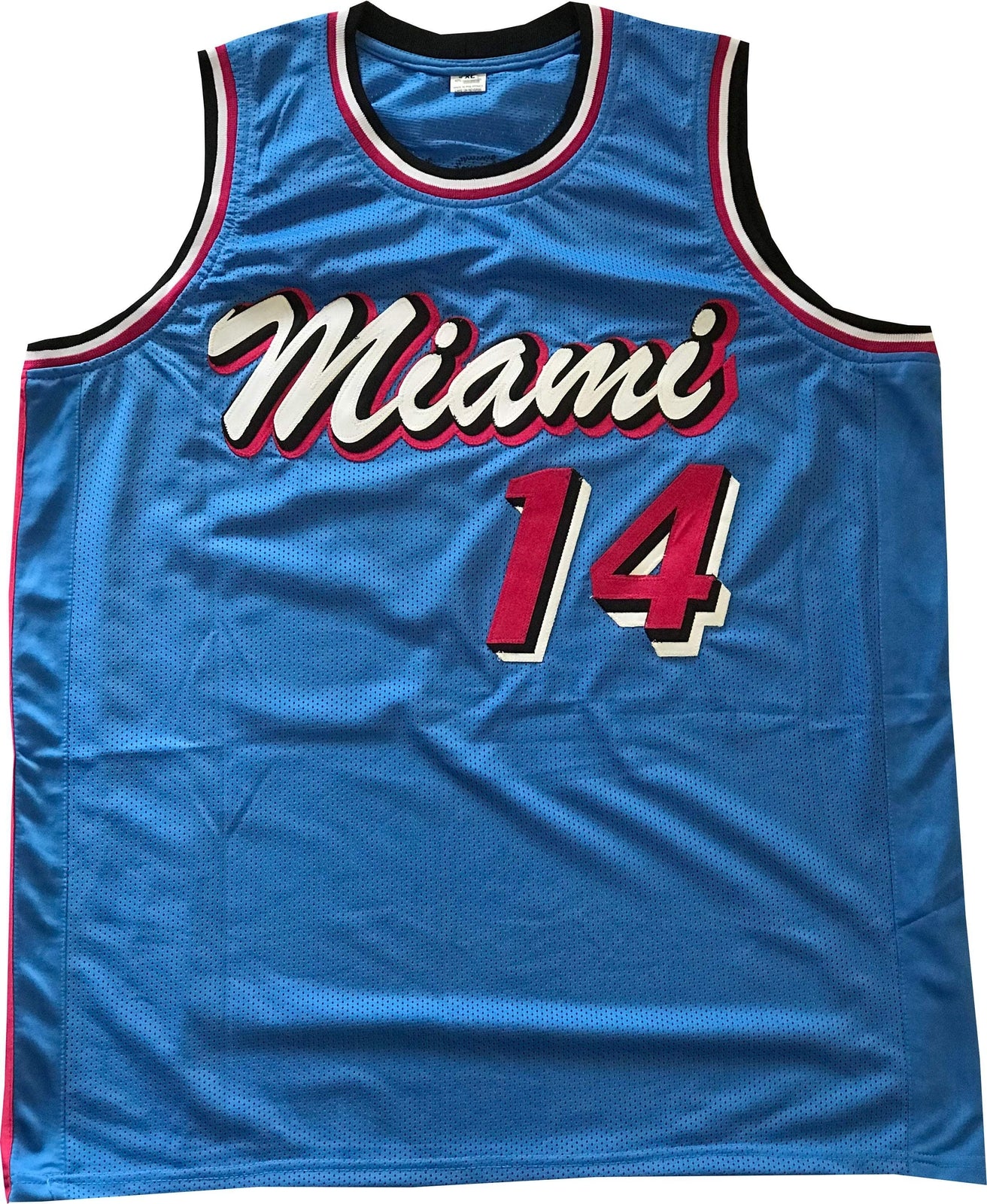 Tyler Herro Autographed Miami Heat Vicewave Custom Jersey (Jsa)