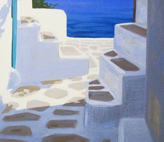 Jean-Claude Carsuzan "To The Sea" Oil Painting On