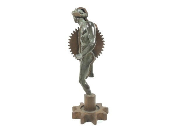Arman Signed 13In Original Bronze Sculpture
