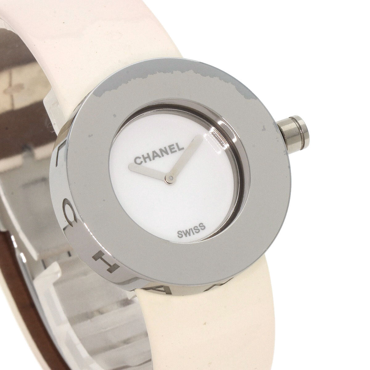 Chanel La Ronde Watches H0580 Metal/Leather Ladies