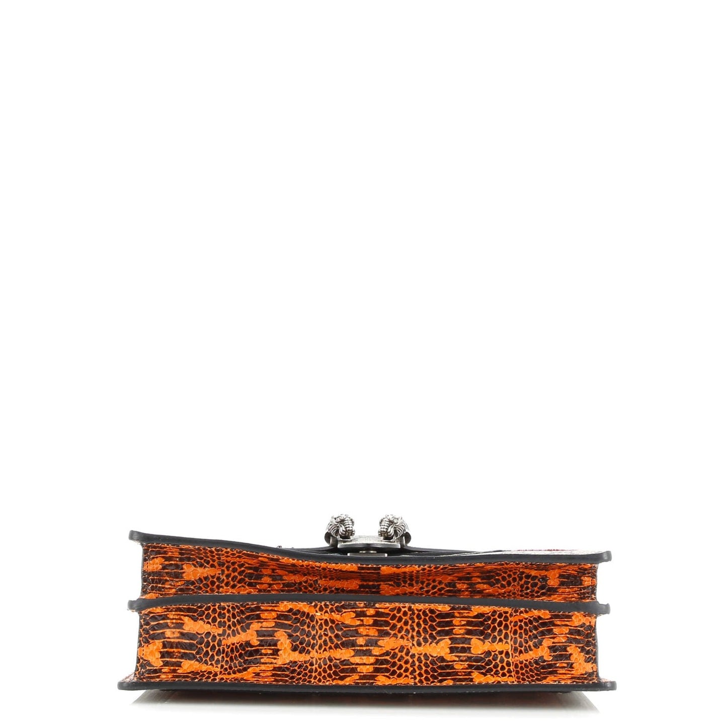Gucci Dionysus Bag Embroidered Gg Coated Canvas With Python Medium