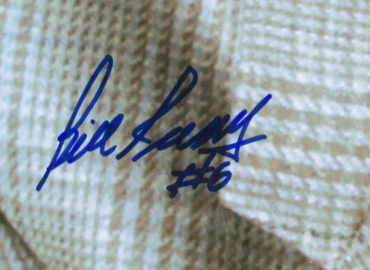 Bill Russell Hof Autographed 16X20 Photo Boston