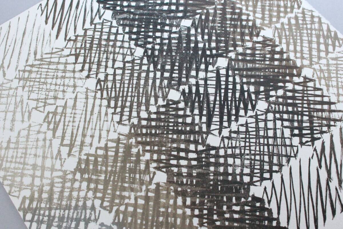 Hisashi Momose Strips Signed Original Lithograph Print Sheet Only
