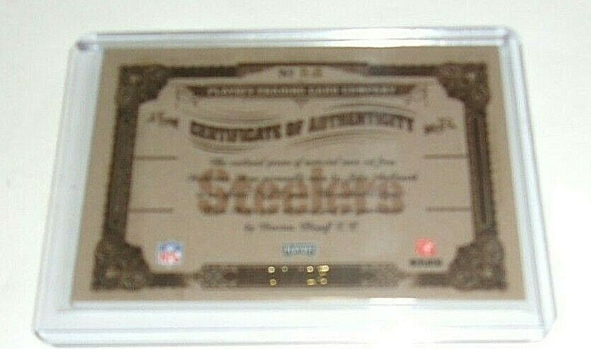 John Stallworth Treasures 3-Color Game Used