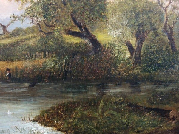 Joseph Thors (British) Original Oil Painting