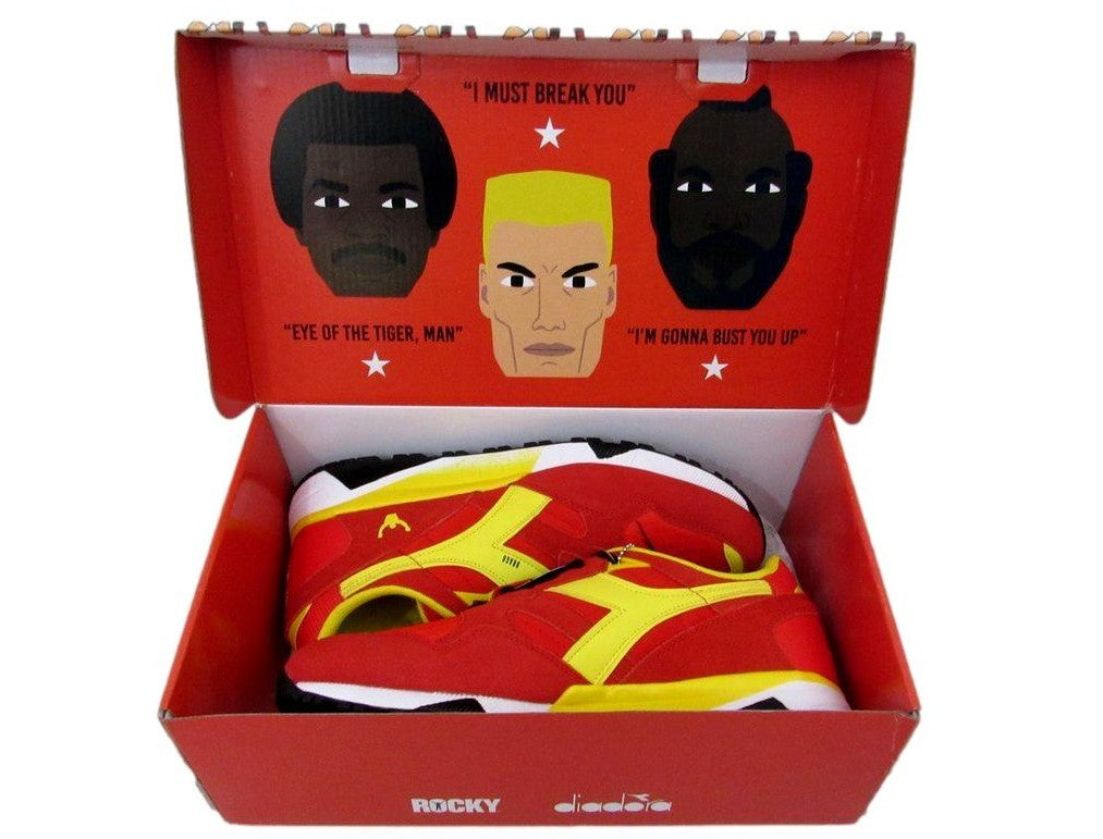 Dolph Lundgren Signed/Auto Pair Of Rocky/Drago Sneakers Size 9.5 Psa/Dna 198691