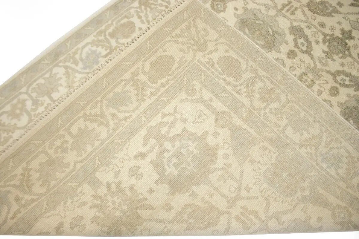 6X9 Ft Handmade Oushak Chobi Oriental Rug Muted