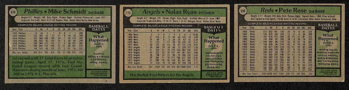 1979 Topps Baseball Card Complete Set (1-726)