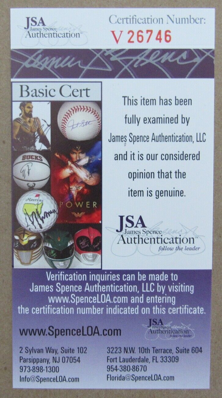 David Letterman Late Night Signed/Auto Index Card