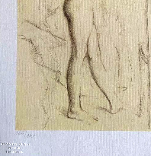 Balthus Lithograph Coa Signed Numbered Stamped (Egon Schiele)
