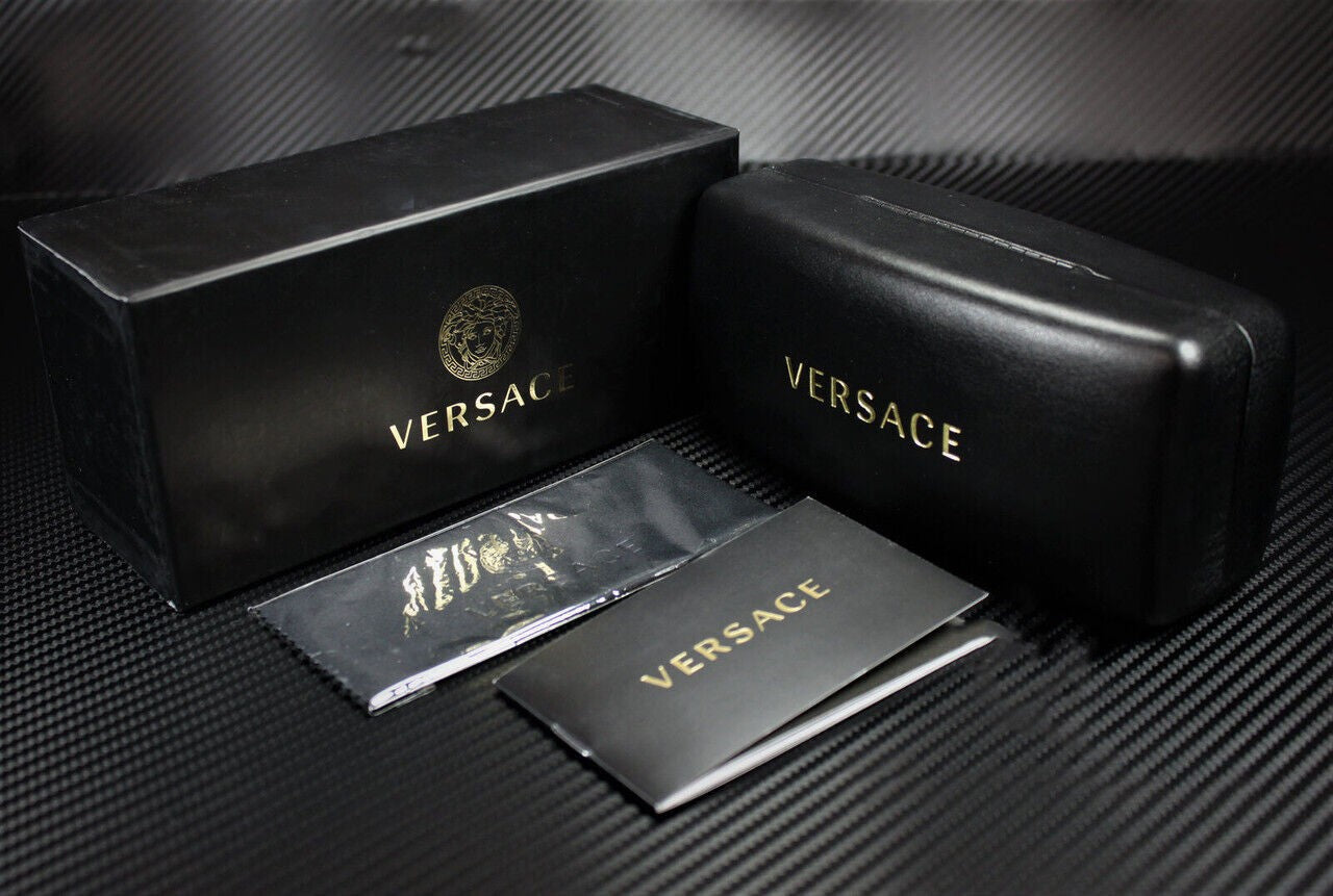 Versace Ve1285 1001 Gunmetal Men'S 58 Mm Large Eyeglasses