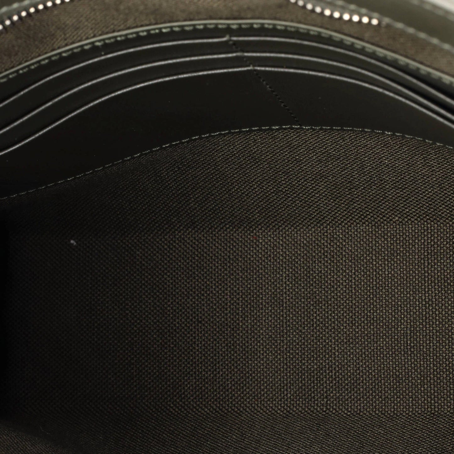 Gucci Wristlet Pouch Bicolor Gg Coated Canvas And Leather Small