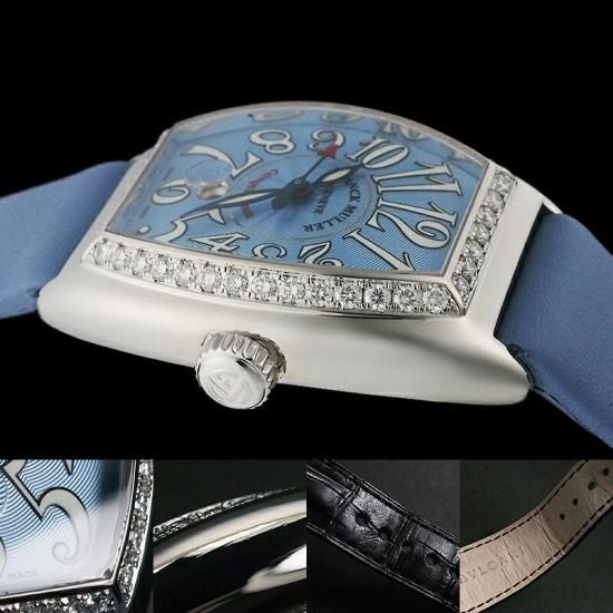 Franck Muller Conquistador Genuine Diamond Bezel 8005Ld 1R