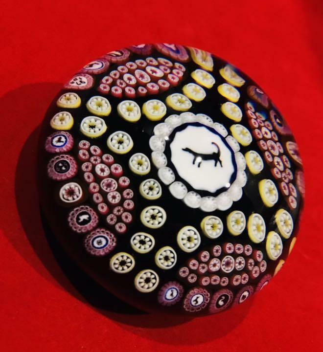 Baccarat Millefiori Paperweight 1978 Multiple