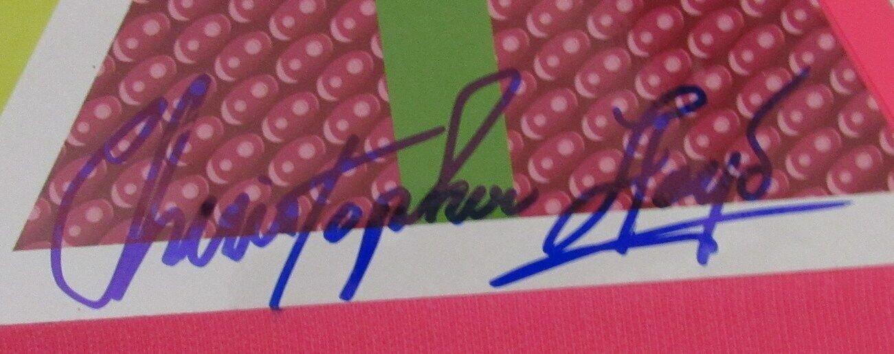Michael J Fox/Christopher Lloyd Signed Back To