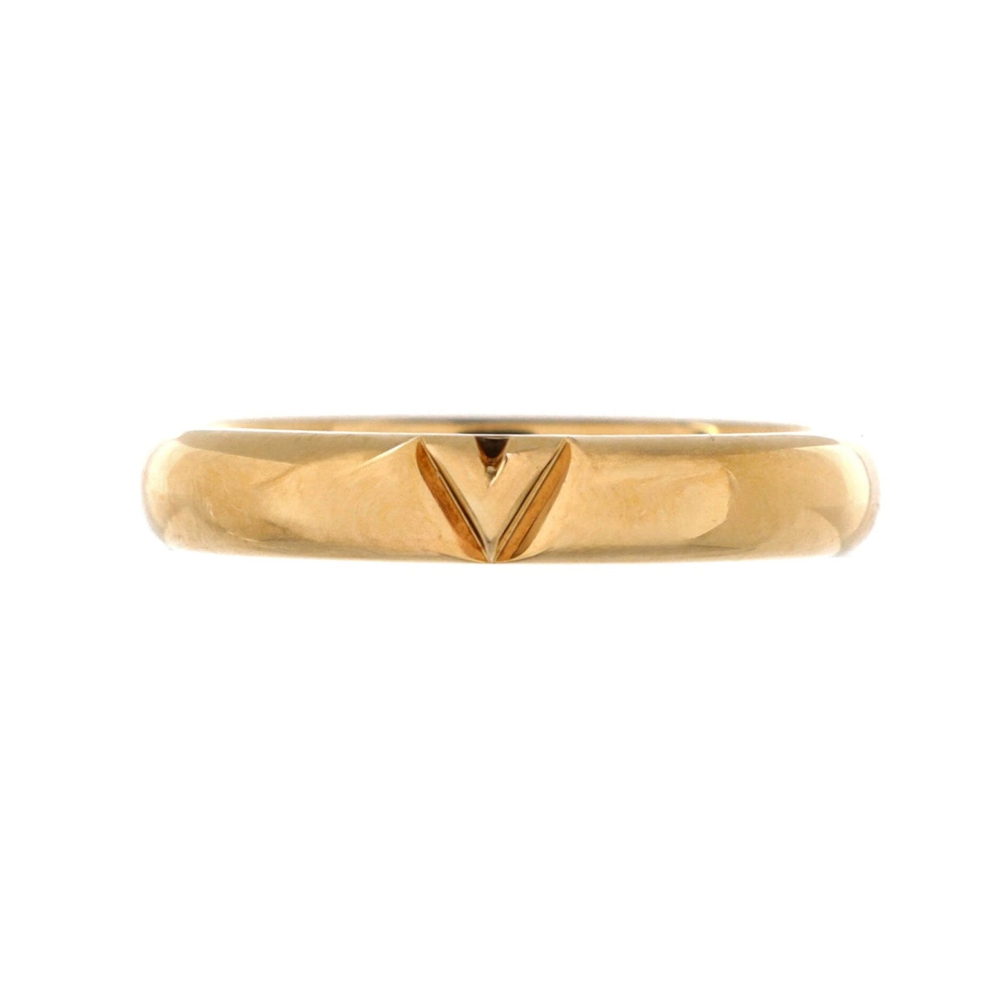 Louis Vuitton Lv Volt Multi Wedding Band Ring 18K Yellow Gold