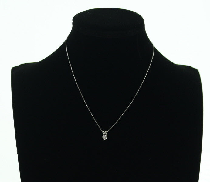 Vendome Necklace Diamond 0.19Ct 900 850 Platinum