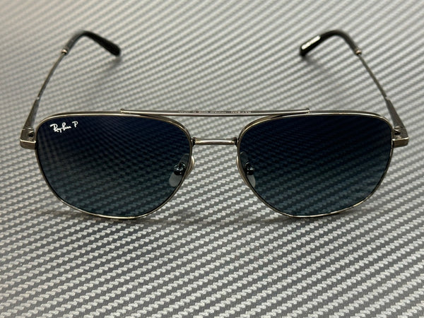 RAY BAN RB8097 165 S3 Gunmetal Blue Gradient Polarized Unisex 59 mm Sunglasses