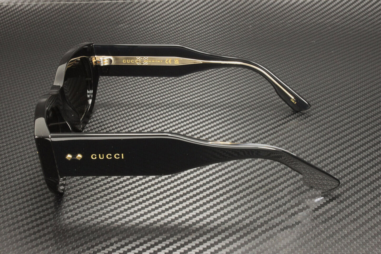GUCCI GG1215S 002 Black Dark Grey Women's 51 mm M