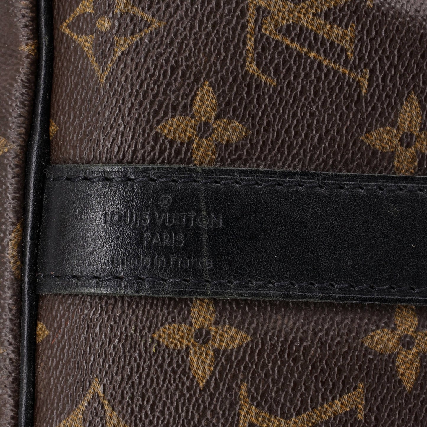 Louis Vuitton Keepall Bandouliere Bag Macassar Monogram Canvas 45