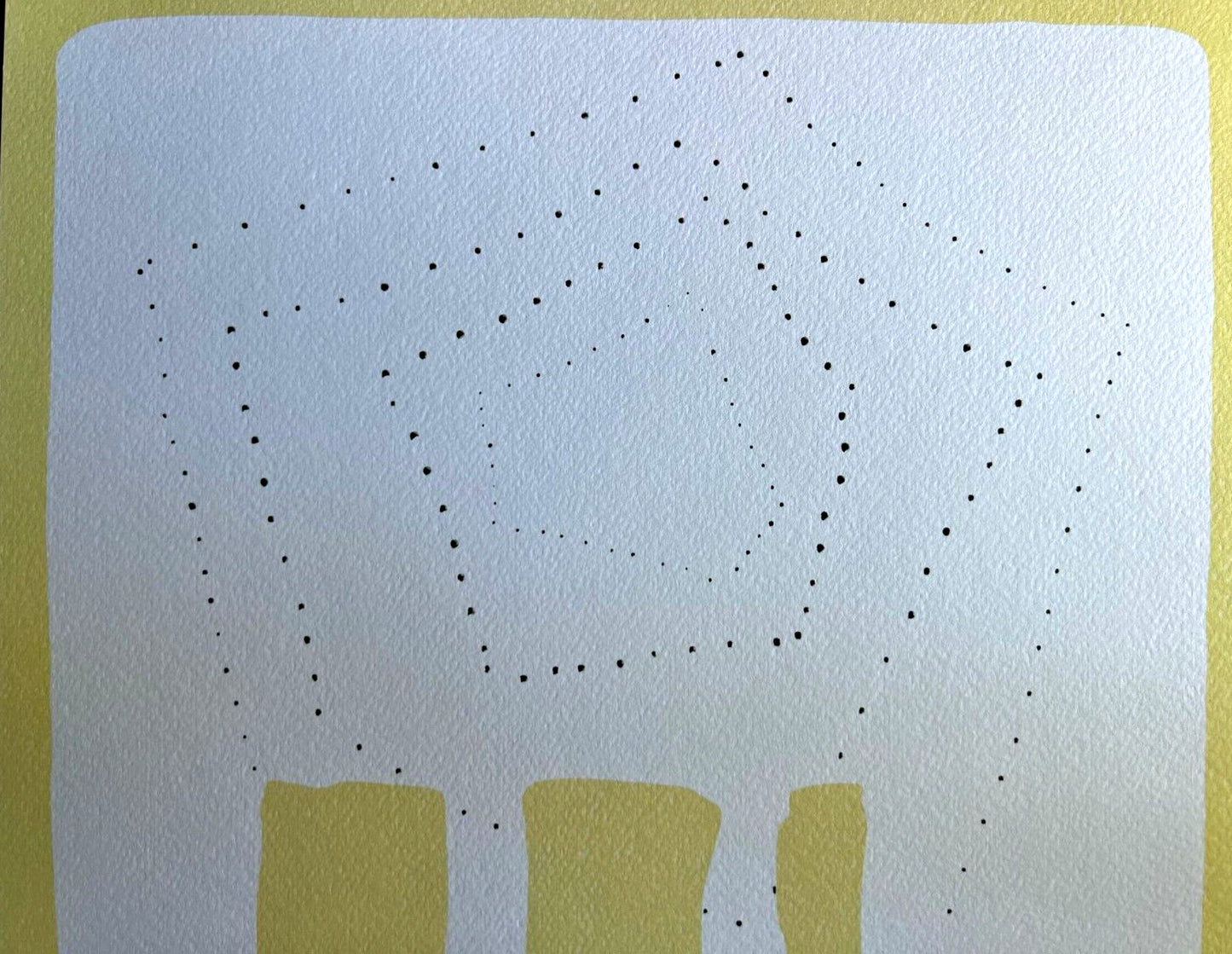 Lucio Fontana Lithograph 1978 Coa Signed Pen