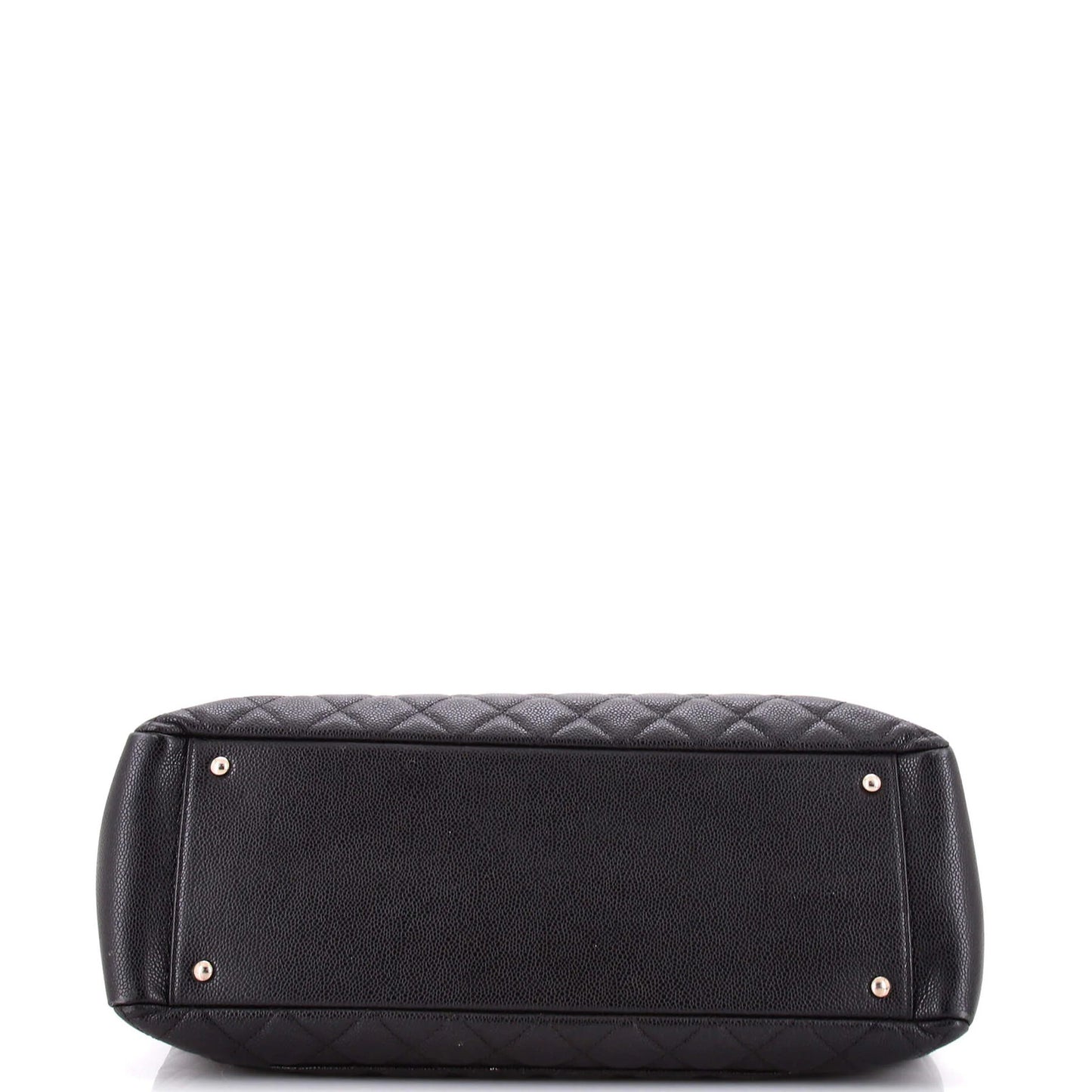 Chanel Grand Shopping Tote Quilted Caviar Xl