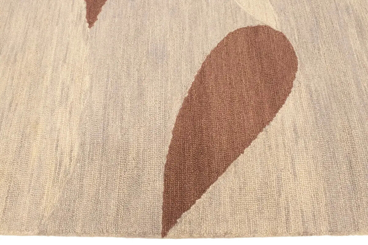 Rare Abstract Style Hand-Tufted Rug Foyer Size