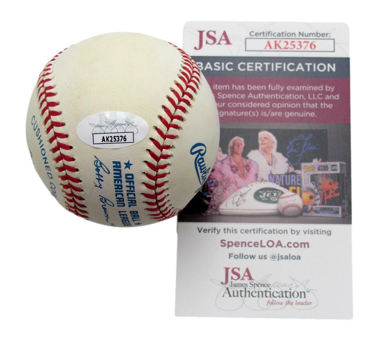 Cal Ripken Jr. Hof Autographed Oal Baseball