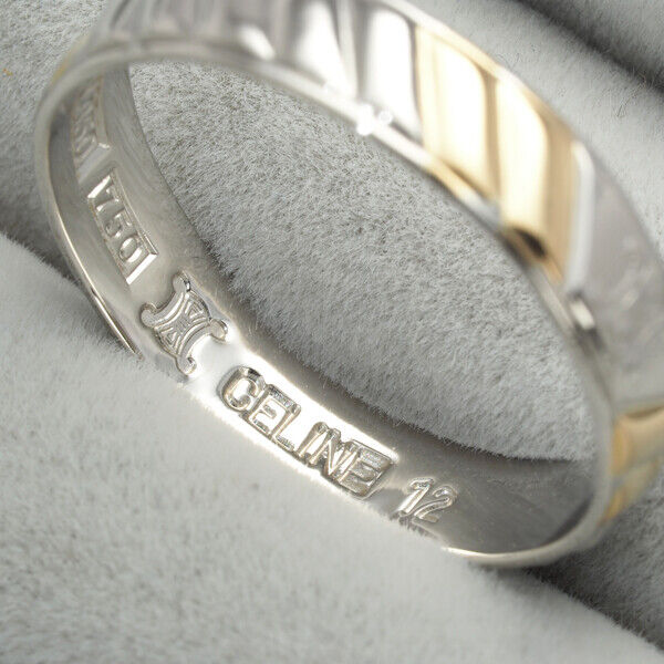 CELINE Ring Macadam Bicolor US6-6.25 18K 750