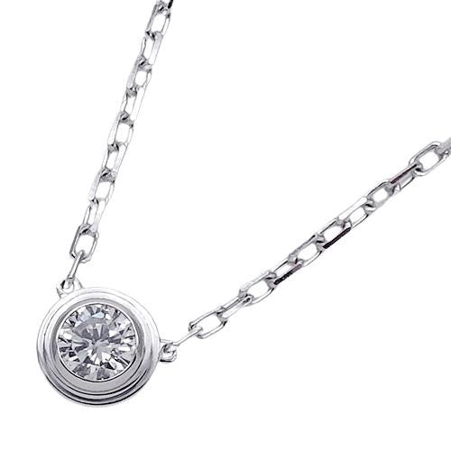 Cartier Diamants Lgers De Cartier Lm Diamond Necklace 750Wg White Gold