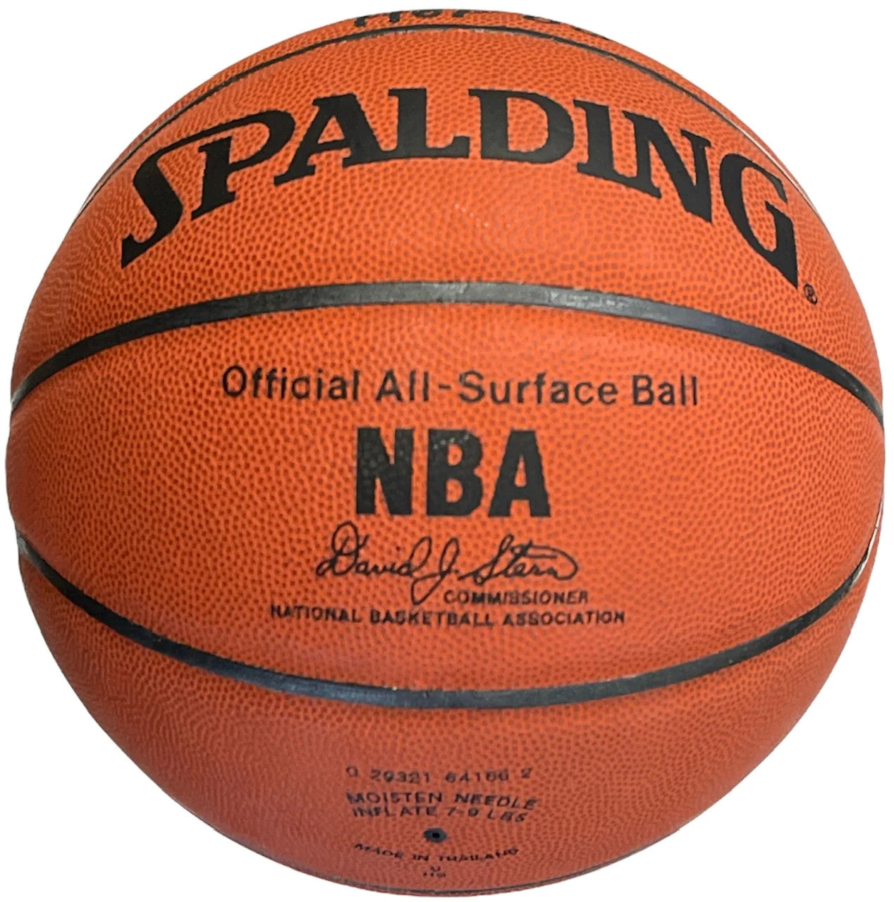 Sam Jones Autographed Spalding Official All