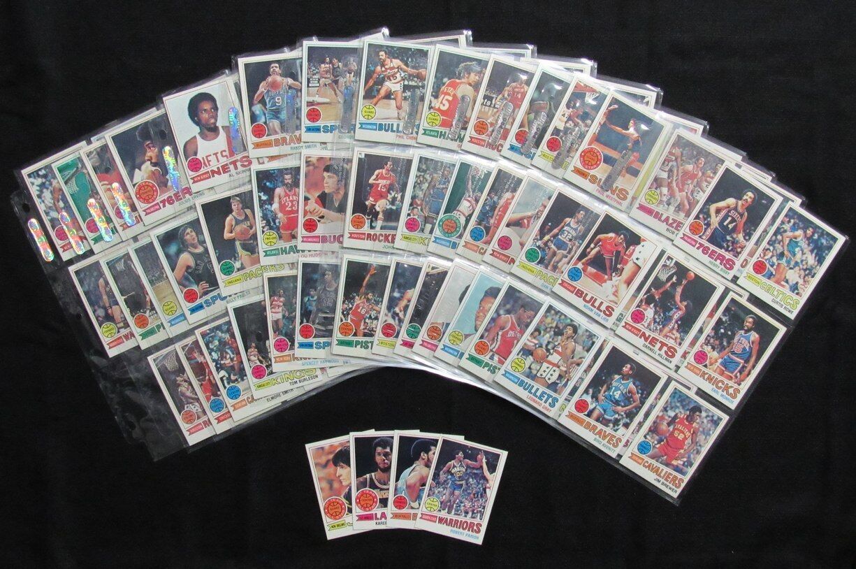 1977-78 Topps Basketball Complete Set (132)