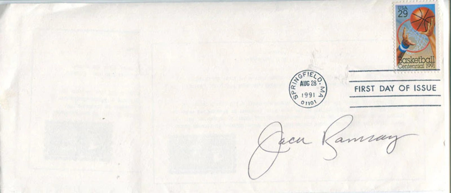 Jack Ramsey Autographed 1991 First Day Of Issue